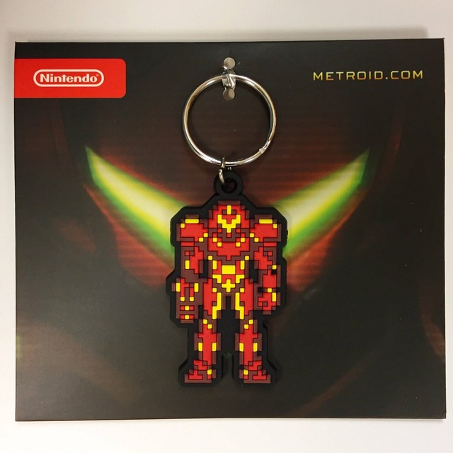 Metroid 8bit Keychain Promo eBay