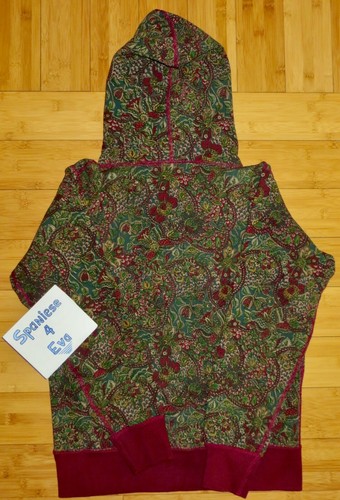 Supreme F/W 2011 Paisley Hoodie Burgundy Size Medium - Picture 7 of 7