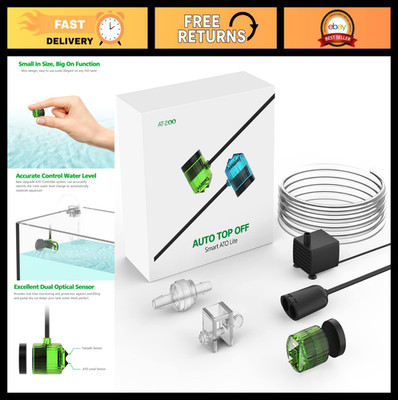 Auto Top Off System for Saltwater & Freshwater Aquariums - Reliable ATO Solution