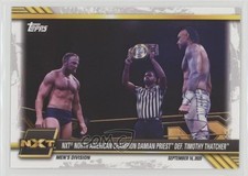 2021 WWE NXT North American Champion Damian Priest def Timothy Thatcher #68 w7v
