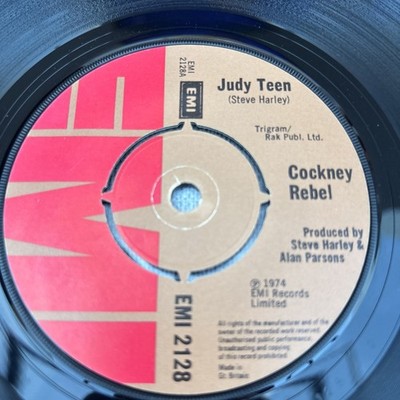 COCKNEY REBEL - JUDY TEEN - 7'' Vinyl 45 RPM - EMI 2128