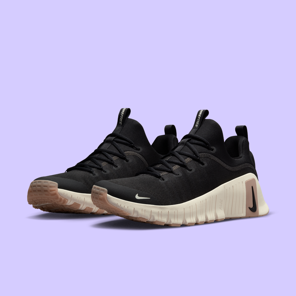Nike Free Metcon 6 Black Coconut Milk FJ7127-010 Men's Size 10