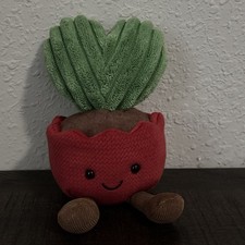 Jellycat AMUSEABLES KERRII CACTUS Corazón Planta Día de San Valentín Regalo retirado