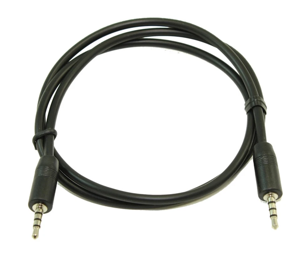 2ft 2.5mm SLIM TRRS (4 conductor) Male to Male Audio Cable - Image 2 of 2