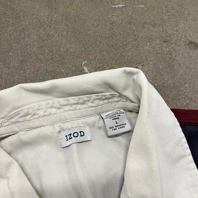 Red Vintage Kanye West Style Stripe Polo Longsleeve