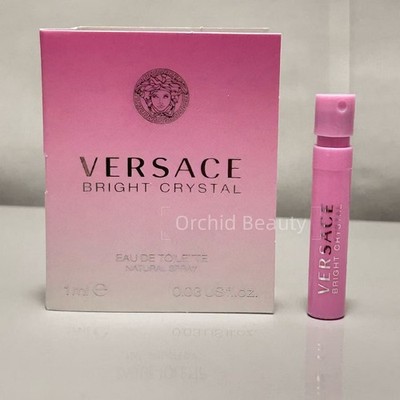 New Versace EDP/EDT Perfume For Women Spray Samples 1 ml/0.03 oz~Choose Scent