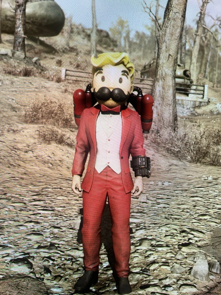 BETHESDA Fallout 76 Pringles Promo Code - Mr. Vault Boy Mascot Head & Outfit - GLOBAL