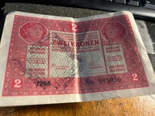 austria hungary banknotes 2 Jet Kiribati 1917