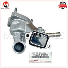 16032-50110 GENUINE OEM WATER INLET HOUSING TOYOTA LEXUS 1603250110
