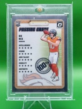2024 Panini Donruss Optic Bo Nix Passing Grade RC Insert #3