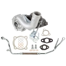 For VW Beetle Golf Jetta AWV Turbo Kit w/ Turbocharger Gaskets Oil Line CSW