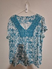 Ladies Xlg Style & Co Short Sleeve Tunic To