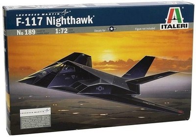 ITALERI - 189 - F-117 NIGHTHAWK LOCKHEED MARTIN - SCALE 1:72