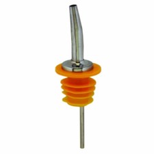 Spill-Stop 285-60 Metal Liquor Bottle Pourer 1.75 L Wide Neck 12 Pack