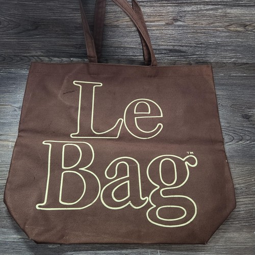 Vintage Le Bag Tragetasche groß Lebensmittelmarkt Shopping Canvas Taiwan 80er 90er