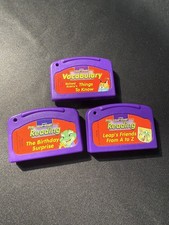LeapFrog LeapPad Leap Start Cartridge Lot Of 3 - PRE READING VOCABULARY Games