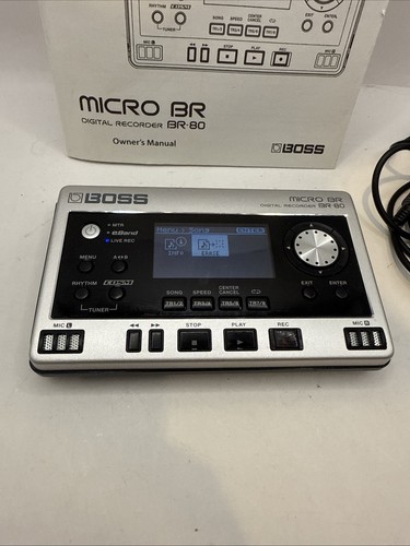 BOSS Micro BR BR-80 Digital Recording Interface Multi Track Recorder - Picture 2 of 8