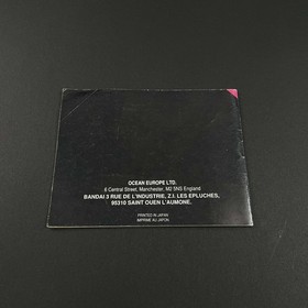 Nintendo NES Manual The New Zealand Story FRA Very Good Condition