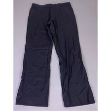 Hugo Boss Pasolini Wool Dress Pants Men's Size 34x32 Navy Blue 100 Virgin Wool