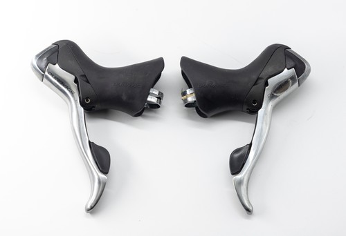 SHIMANO® DURA-ACE ST-7801 Vintage 2x10-spd Road Bike Shifters Set *RARE*