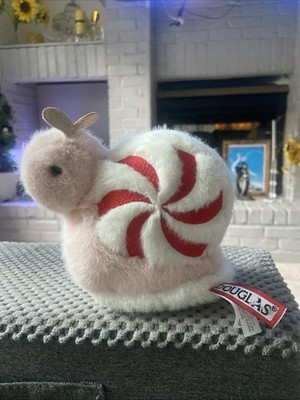 Rare Douglas Cuddle Toy Pink Peppy-Mint Snail plush toy