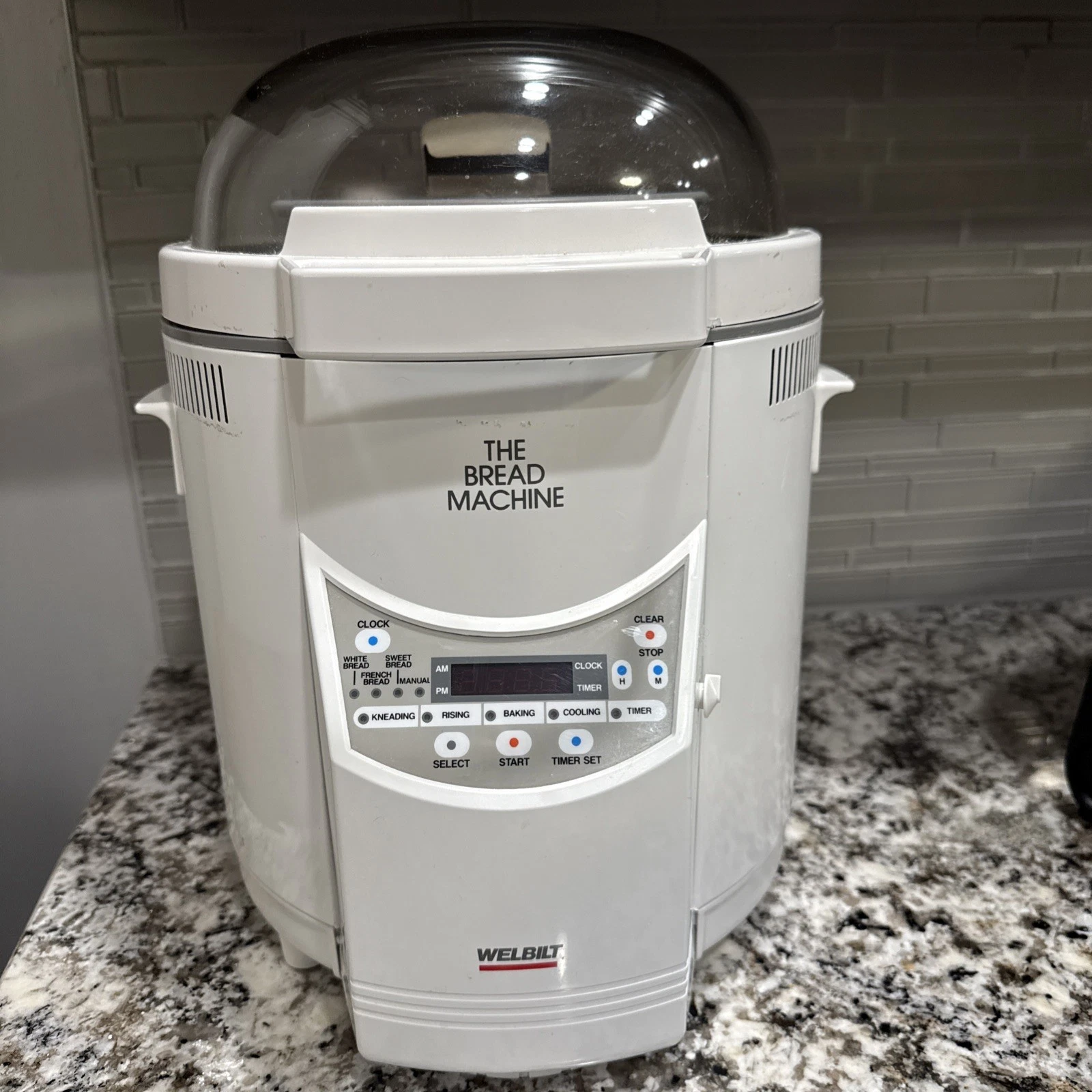 Vintage Welbilt ABM-100-4 The Bread Machine Unit Tested Working With Instruction