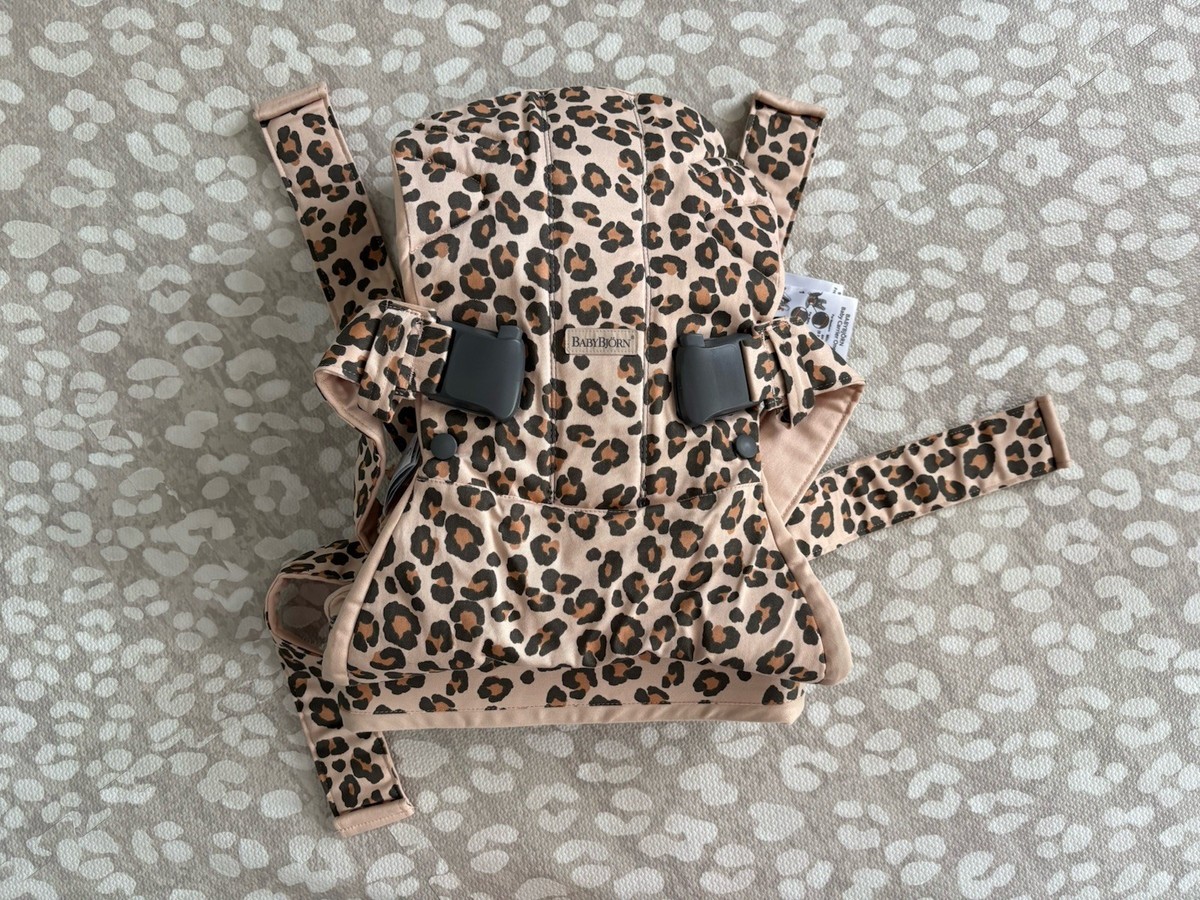 ★極美品★ BABYBJÖRN BABY CARRIER MINI レオパード柄 BabyBjörn Baby Carrier One Leopard Print, Soft Cotton Mesh | eBay