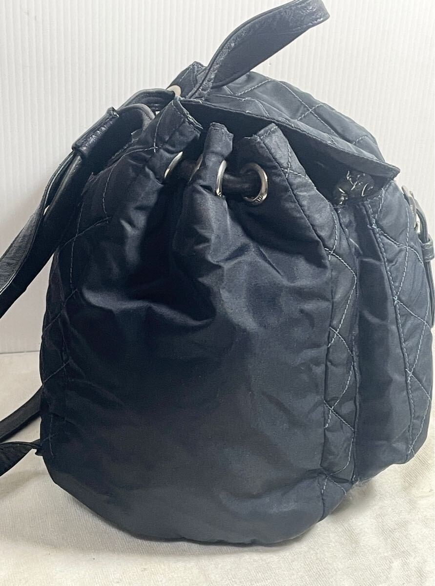 Excellent condition rare PRADA triangular nylon q… - image 3