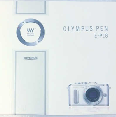 New Olympus Pen E-PL8 Bundle with 14-42mm and 40-150mm lenses