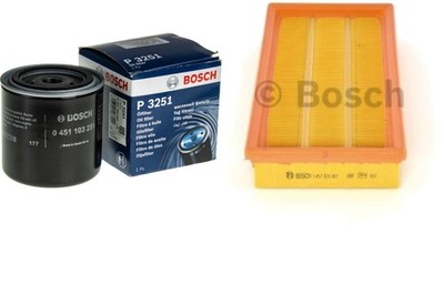 BOSCH Inspektionspaket Filterset für Chrysler Voyager/Grand 3.3i 2.4i Le Baron