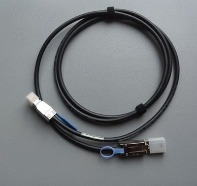 6Gbps External Mini SAS 3.0 HD SFF-8644 to Mini SAS SFF-8088 Hybrid Kabel 2M