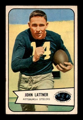 1954 Bowman #128 John Lattner RC VG X3518690