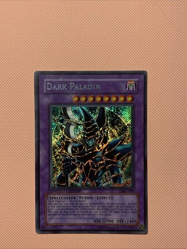 Konami Dark Paladin DMG-001 Duel Master's Guide Secret Rare Holo Limited ENG