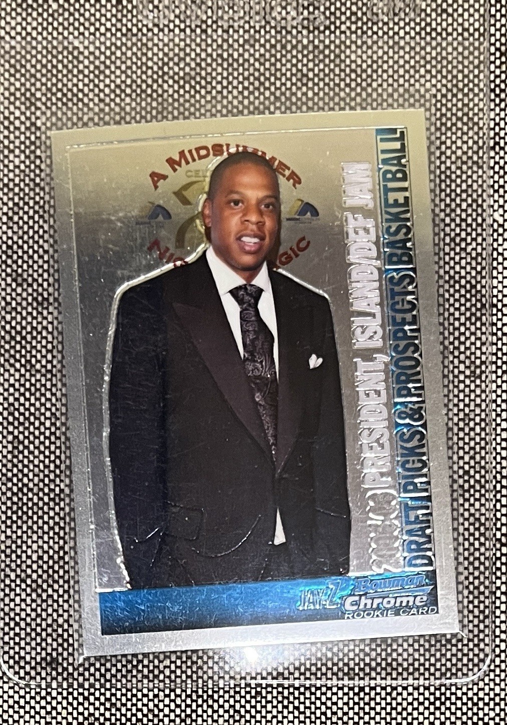 2005 Bowman Draft Picks & Prospects Jay-Z #151 Chrome