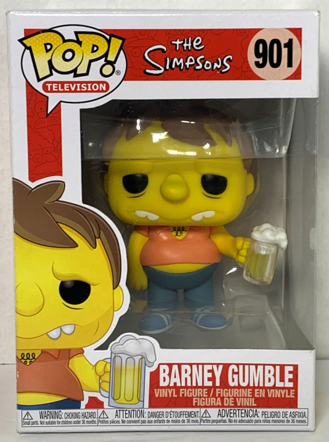 Funko Pop! Television The Simpsons #901 Barney Gumble Never Out Of Box