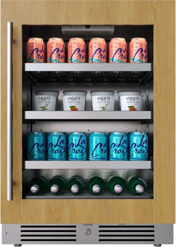 Landmark L3124UI1BGRH 24"W 154 Can Capacity Beverage Cooler - Panel Ready - Picture 1 of 12