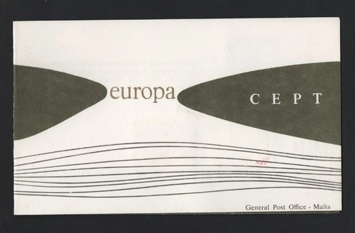 MALTA Italy "EUROPA 71" PRESENTATION FOLDER **VERY FINE & SCARCE FDC**