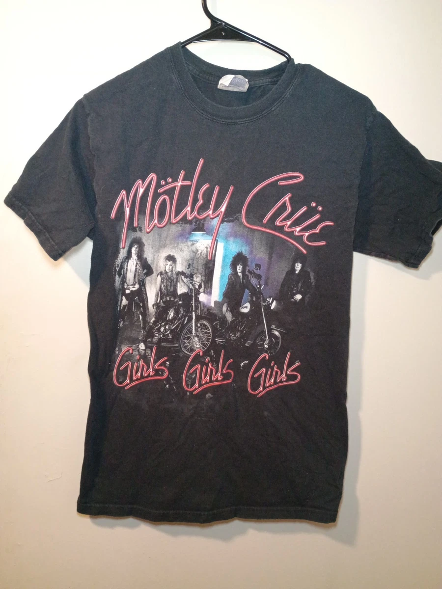 Maglietta Motley Crue Per Ragazze - Girls Girls Girls Band Logo - Ufficiale Amplified, Taglia XL - 2