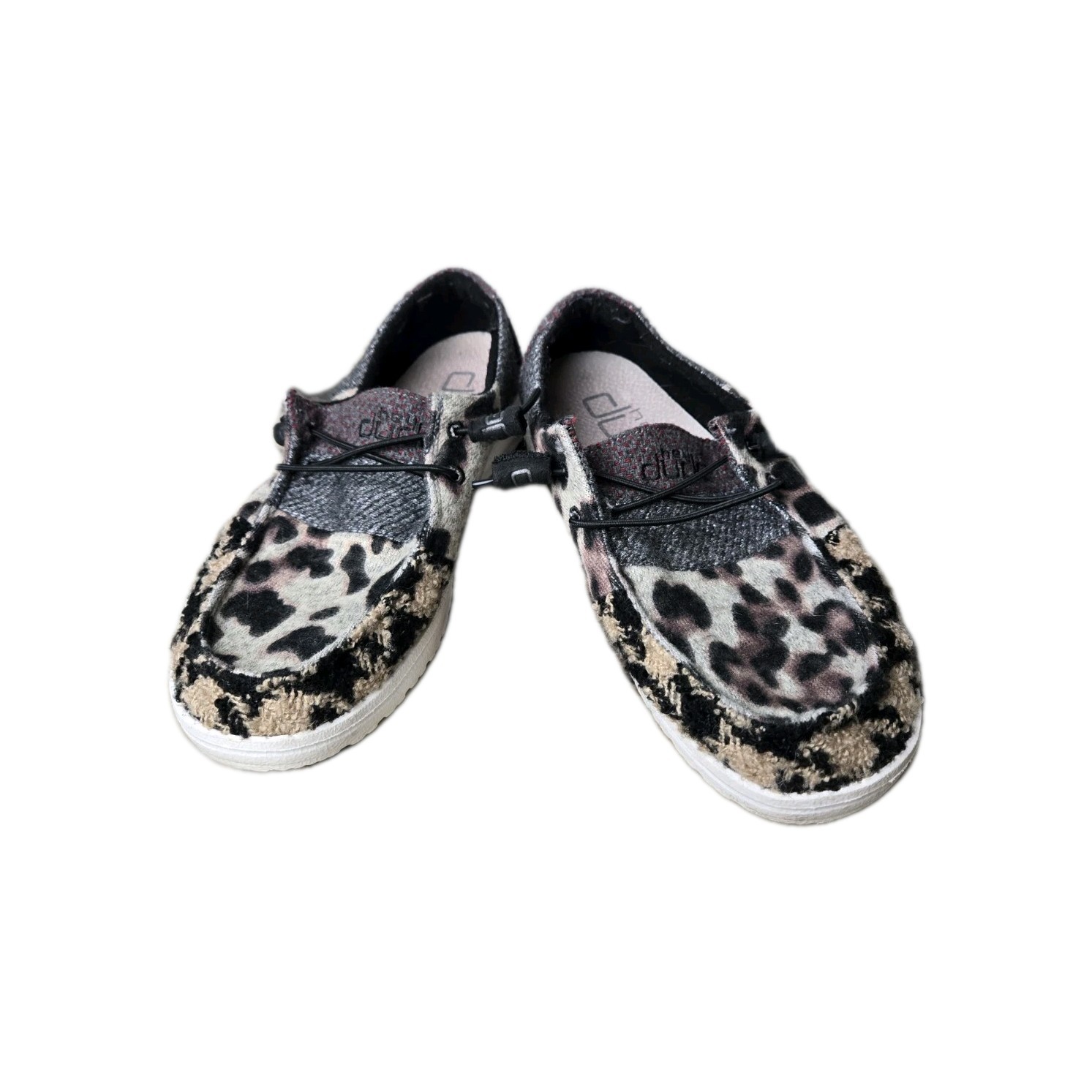HEY DUDE WENDY PATCHWORK JAVA Lightweight Slip-On… - image 1