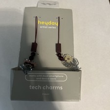 Tech Charms 2pk Flowers- heyday with Al Dettmann