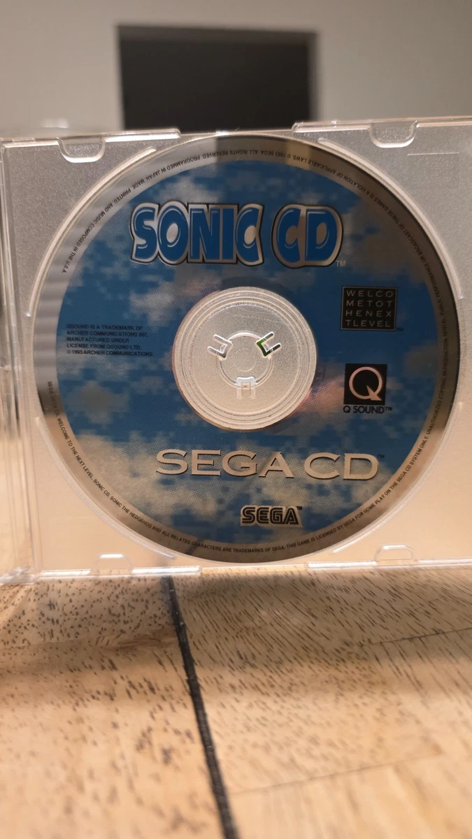 SEGA Video Games Sonic CD 1993 for sale | eBay