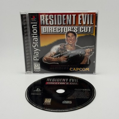 RARE PS1 Resident Evil Director's Cut Black Label CIB W/Reg Card : TESTED/WORKS