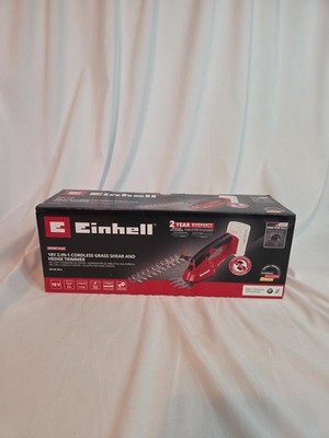 Einhell 18V  Cordless Grass Shear & Hedge Trimmer GE-CG 18 Li -Tool Only- No Bat