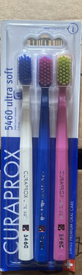 Curaprox 5460 Ultra Soft Toothbrush 3 Pack New