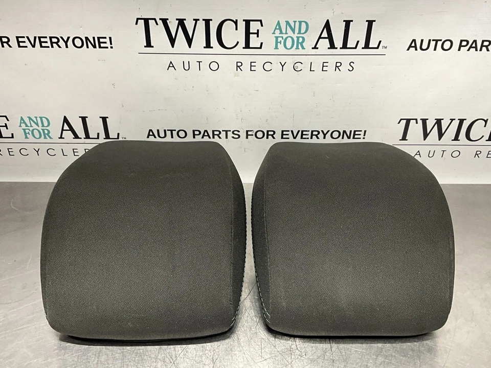 Juego de 2 costuras de tela negra reposacabezas asiento trasero Chevy Trax 2013-2019  Foto 4 de 4