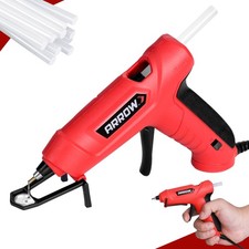 Arrow Mini Hot Glue , Dual Temp Glue Kit with 24Pcs Mini Glue Sticks, High/Lo...