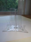 Vintage Mattel Barbie Doll Clear X Stand Japan NICE