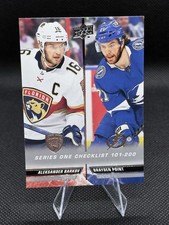 2022-23 Upper Deck Series 1 Aleksander Barkov/Brayden Point Checklist #200 (K)