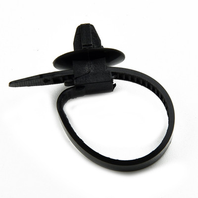 50Tlg Nylon Kabelbinder Push Mount Kabelbinder Halter Clip Befestigung Clip KFZ