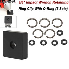 Anillo de retención de impacto de 3/8" para clip de anillo de fricción de impacto Milwaukee 3/8